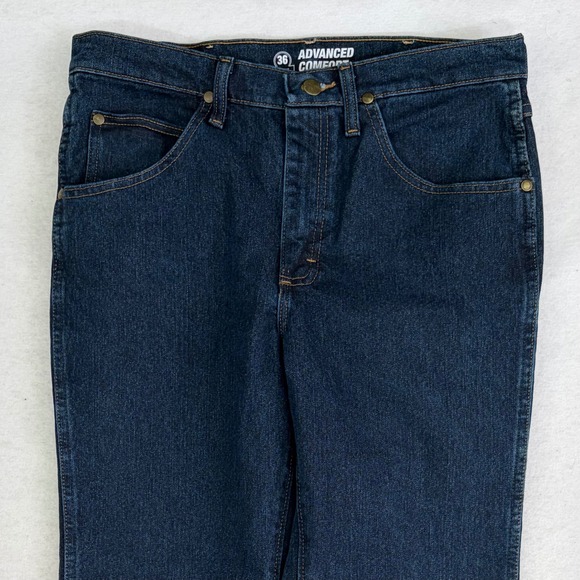 Wrangler Other - Wrangler Cowboy Cut Jeans Mens 31x34 Dark Indigo Wash New Advanced Comfort